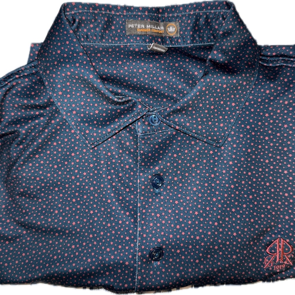 Peter Millar Star Golf Polo